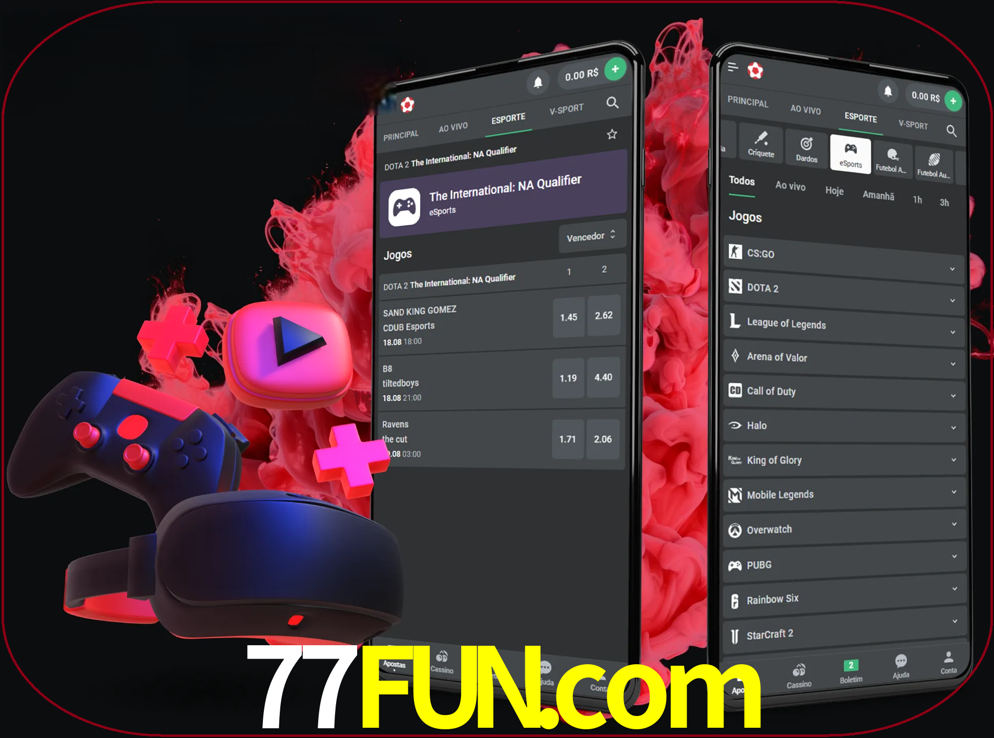 Para ter a aplicação móvel 77fun no seu smartphone, basta descarregar o ficheiro apk e seguir as instruções.