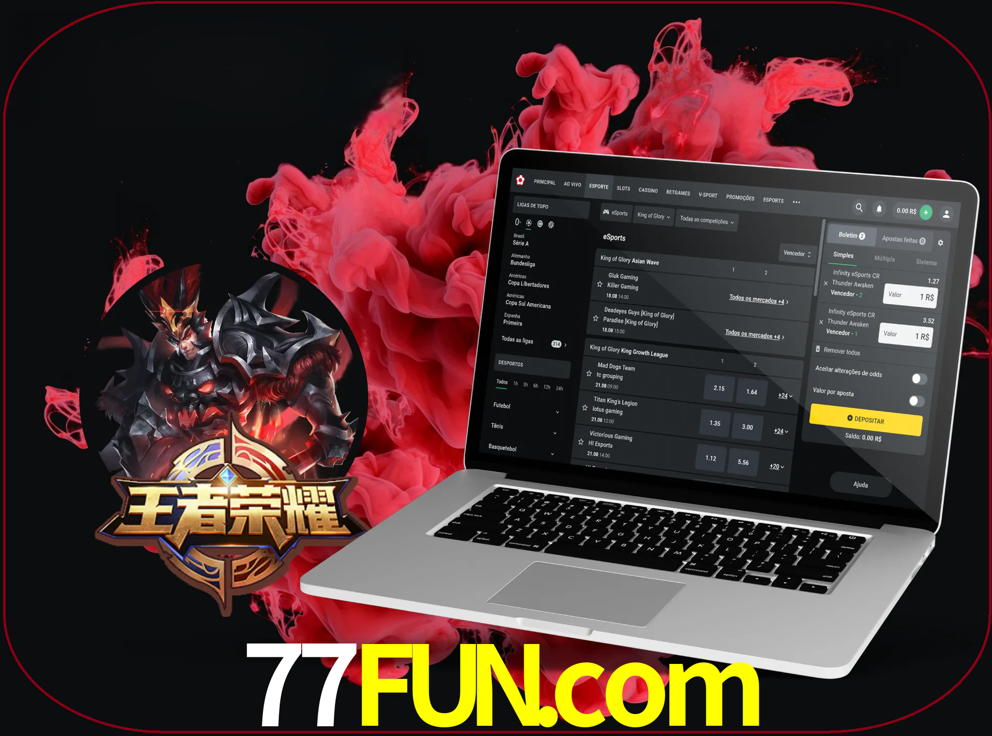 Um jogo global que conquistou os corações dos utilizadores de todo o mundo e que foi desenvolvido na China está disponível no 77fun.